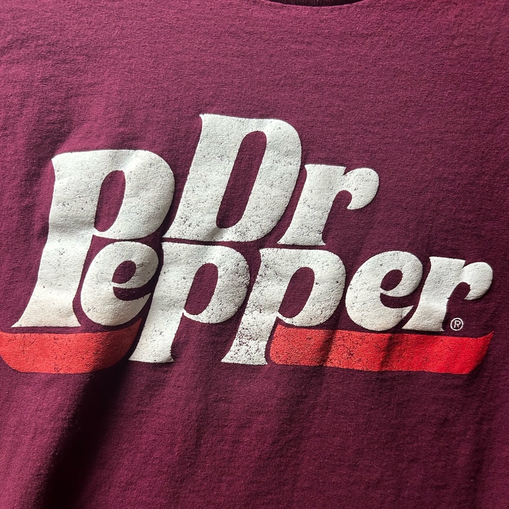 Dr Pepper Maroon T-Shirt